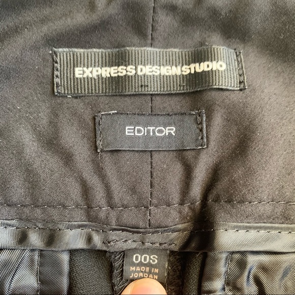 Express Editor Wide Waistband Pants in Size 00S - Picture 7 of 14